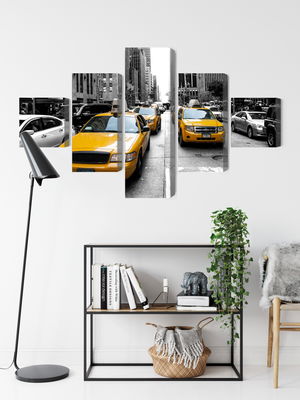 Ljuddämpande tavla - Taxis in New York