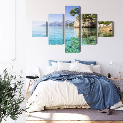 Ljuddämpande tavla - Makarska riviera in Croatia