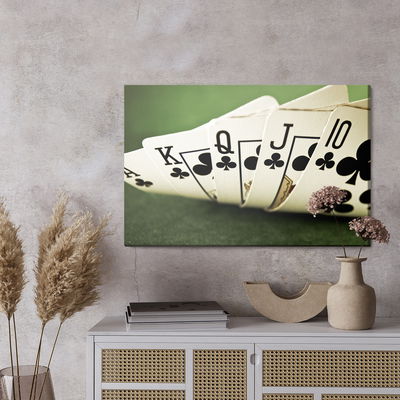 Ljuddämpande tavla - Royal flush