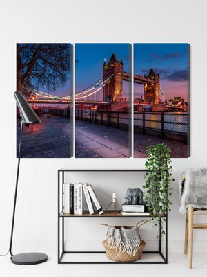 Ljuddämpande tavla - Tower bridge in London