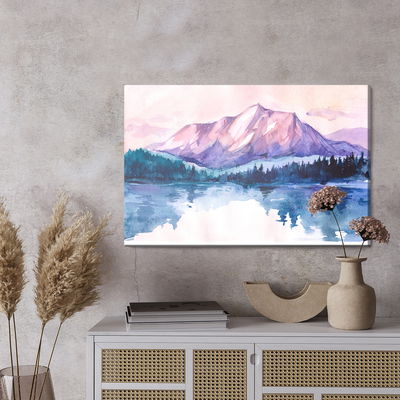 Ljuddämpande tavla - Picturesque mountain