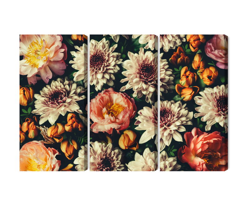 Ljuddämpande tavla - Variety of colorful 3d