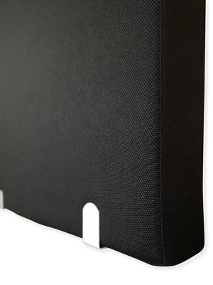 SilentDirect PES Wall Fabric -seinävaimennin, 50 mm, musta