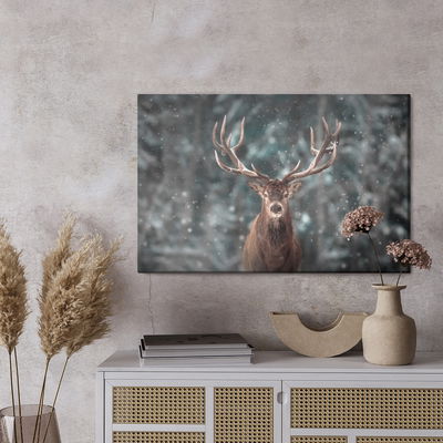 Ljuddämpande tavla - Deer in the middle