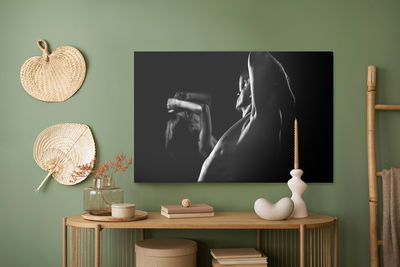 Ljuddämpande tavla - Couple working out