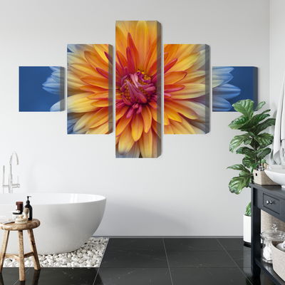 Ljuddämpande tavla - Chrysanthemum flower close