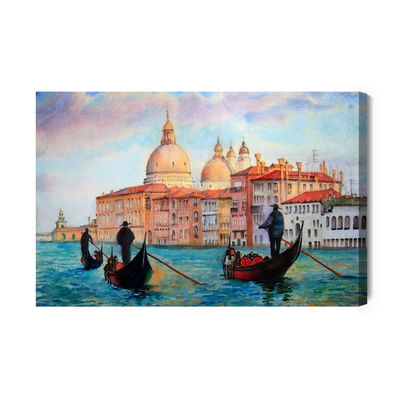Ljuddämpande tavla - Venice as painted