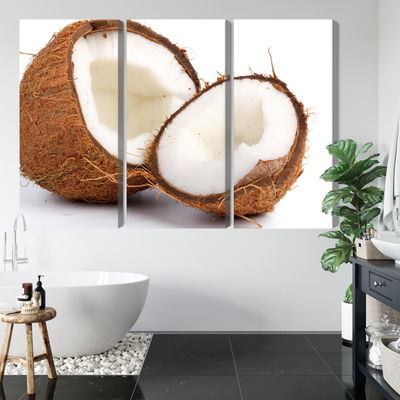 Ljuddämpande tavla - Coconut halves