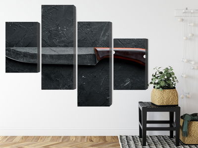 Ljuddämpande tavla - Old kitchen knife