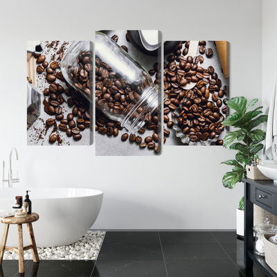 Ljuddämpande tavla - Ingredients for making coffee