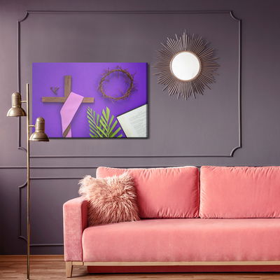 Ljuddämpande tavla - Lenten symbols