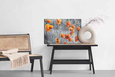 Ljuddämpande tavla - Beautiful meadow poppies