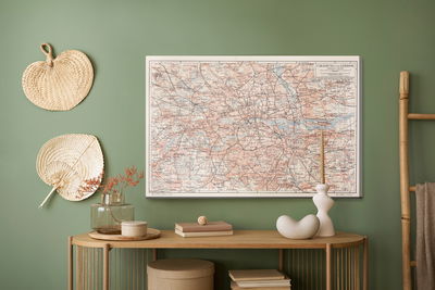 Ljuddämpande tavla - Map of London