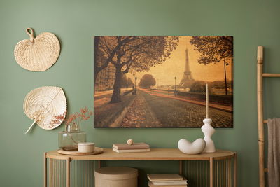 Ljuddämpande tavla - Vintage streets of Paris