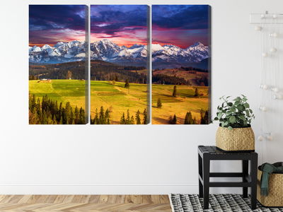 Ljuddämpande tavla - Landscape with the polish