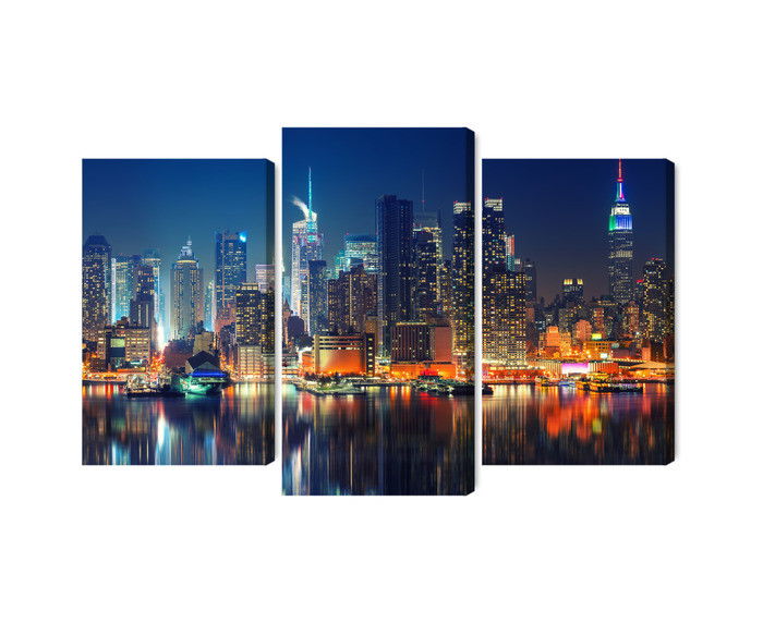 Ljuddämpande tavla - Panoramic view of manhattan