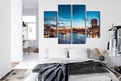 Ljuddämpande tavla - River thames in great britain