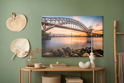 Ljuddämpande tavla - Hell gate bridge, New York