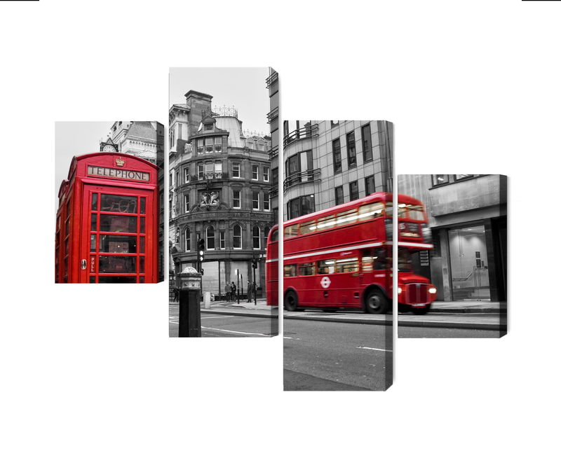 Ljuddämpande tavla - Vintage american car in cuba