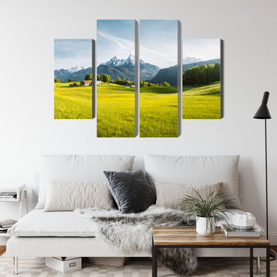 Ljuddämpande tavla - Mountain landscape