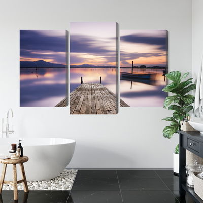 Ljuddämpande tavla - Sunset view