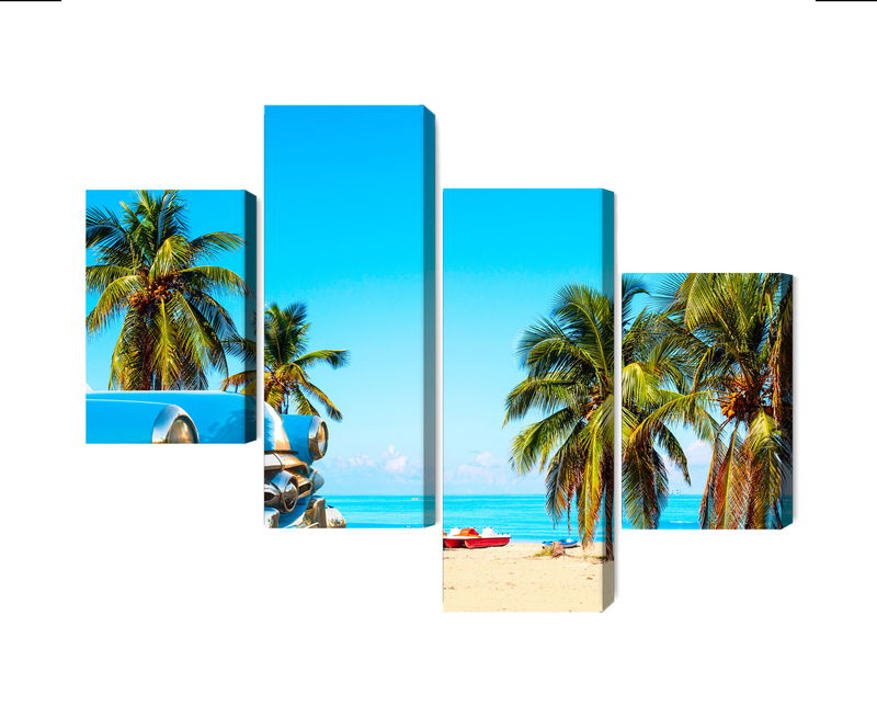 Ljuddämpande tavla - Varadero beach in cuba