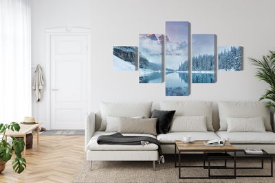 Ljuddämpande tavla - Canadian Moraine Lake on a