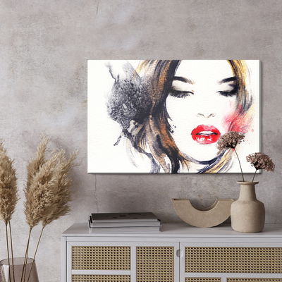 Ljuddämpande tavla - Abstract portrait of women