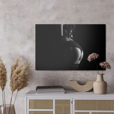 Ljuddämpande tavla - Woman in partial shade