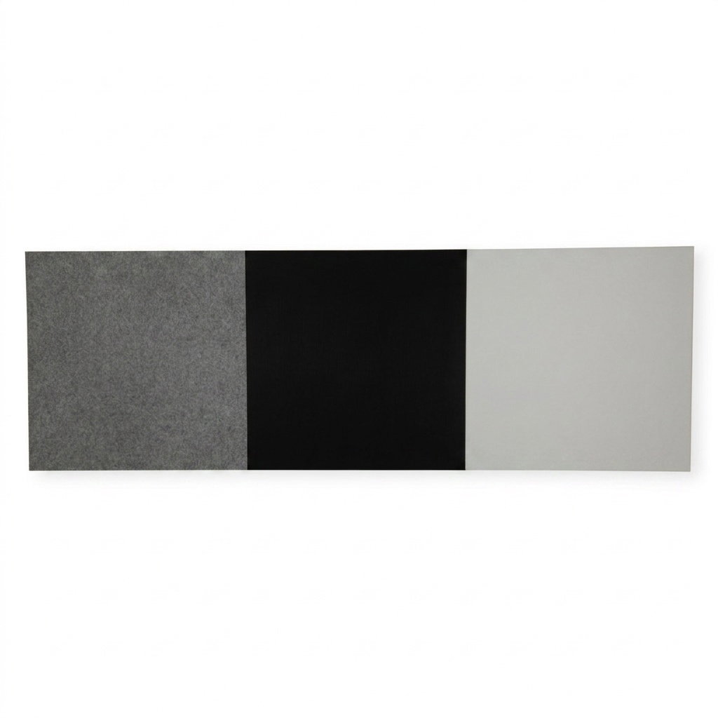 SilentDirect PET square 592x592mm (Vit Utan)