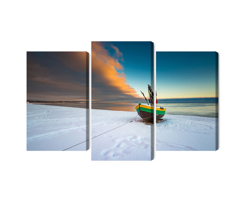 Ljuddämpande tavla - Fishing boat