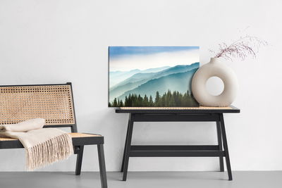 Ljuddämpande tavla - Majestic 3d mountain