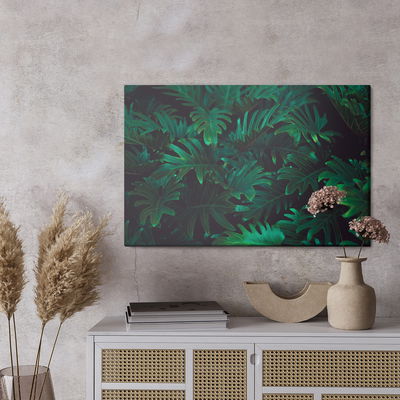 Ljuddämpande tavla - Tropical fern bushes