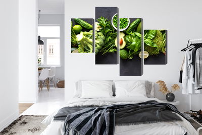 Ljuddämpande tavla - Green vegetables
