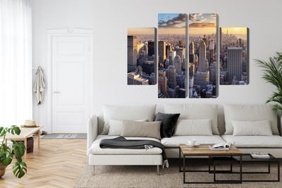 Ljuddämpande tavla - 3d panorama of New York city