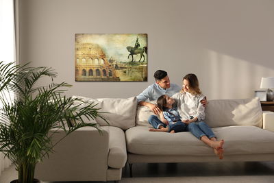 Ljuddämpande tavla - Famous places in Rome