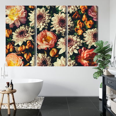 Ljuddämpande tavla - Variety of colorful 3d