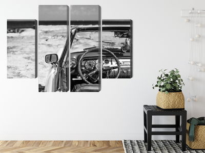 Ljuddämpande tavla - The interior of an old cuban