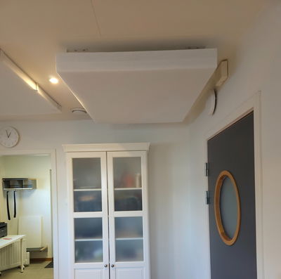 Ljudabsorbering till tak - PES ceiling Deep Absorb