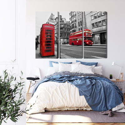 Ljuddämpande tavla - Vintage american car in cuba