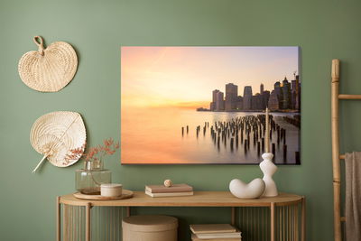 Ljuddämpande tavla - Sunset in New York