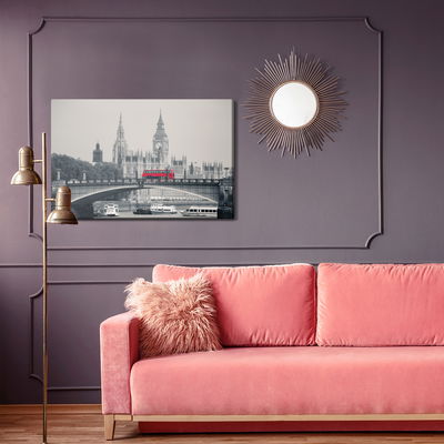 Ljuddämpande tavla - Lambeth bridge