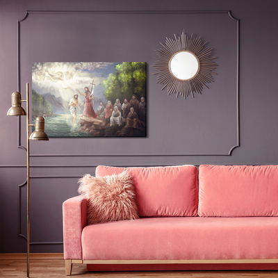 Ljuddämpande tavla - The baptism of the lord