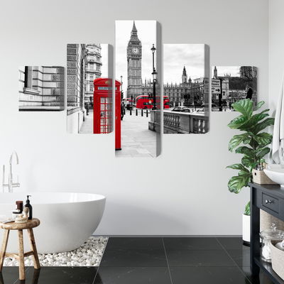 Ljuddämpande tavla - London telephone booth