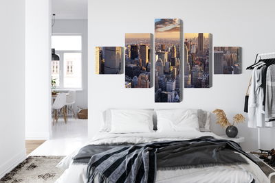 Ljuddämpande tavla - 3d panorama of New York city