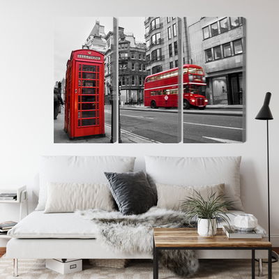 Ljuddämpande tavla - Vintage american car in cuba