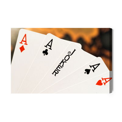 Ljuddämpande tavla - Joker among aces