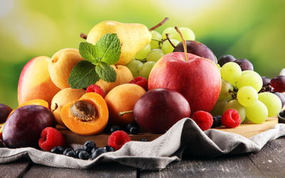 Ljuddämpande tavla - Fresh summer fruit