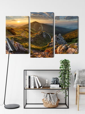 Ljuddämpande tavla - Bread mountain peak