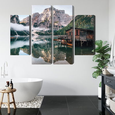 Ljuddämpande tavla - A cottage on the italian